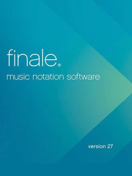 MakeMusic Finale 27 - Instant Download for Windows and Mac (1 Computer) - SoftwareCW - Authorized Reseller