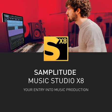Magix Samplitude Music Studio X8 - Instant Download for Windows (1 Computer) - SoftwareCW - Authorized Reseller