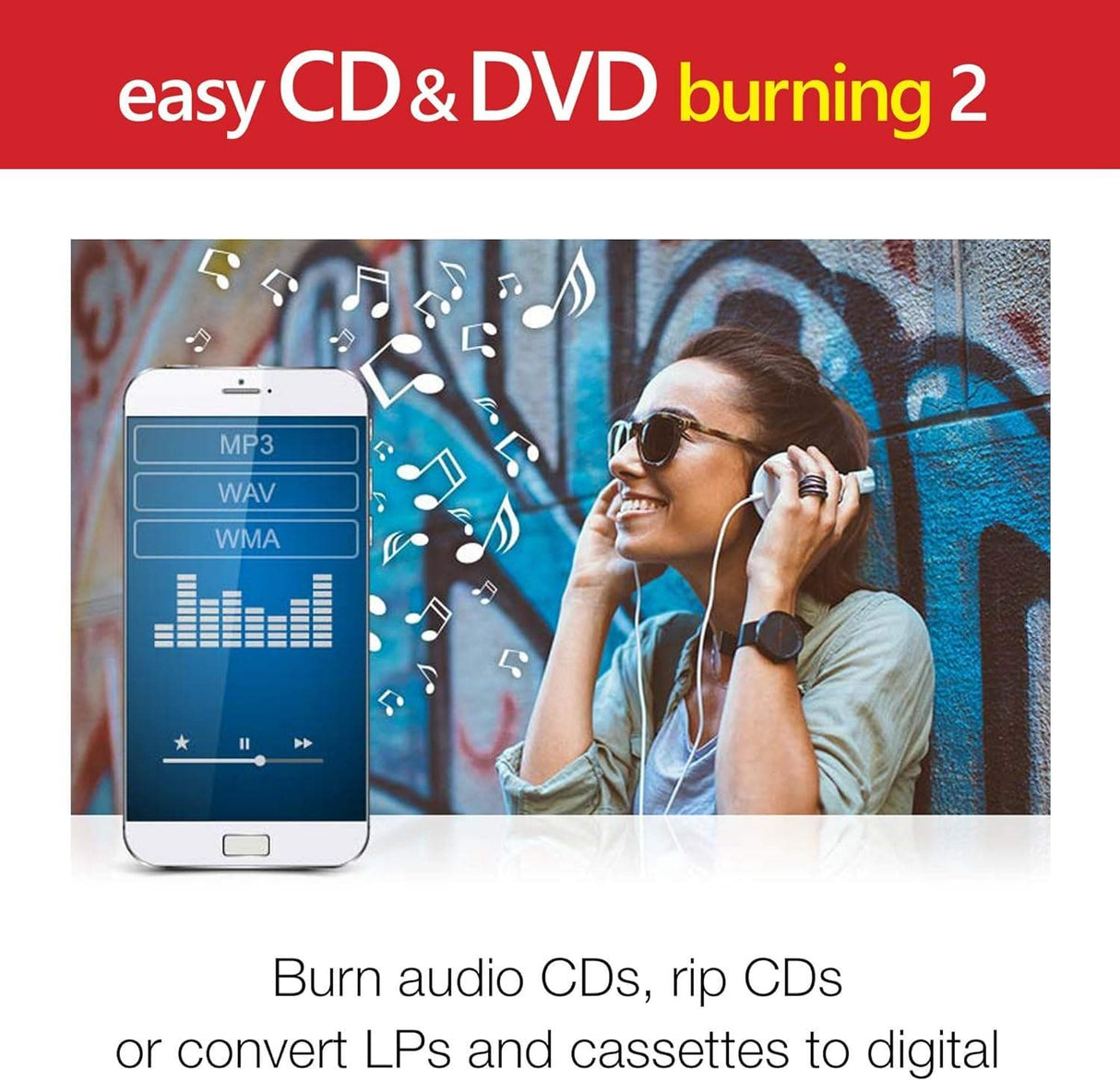 Roxio Easy CD & DVD Burning 2 - Instant Download for Windows (1 Computer) - SoftwareCW - Authorized Reseller