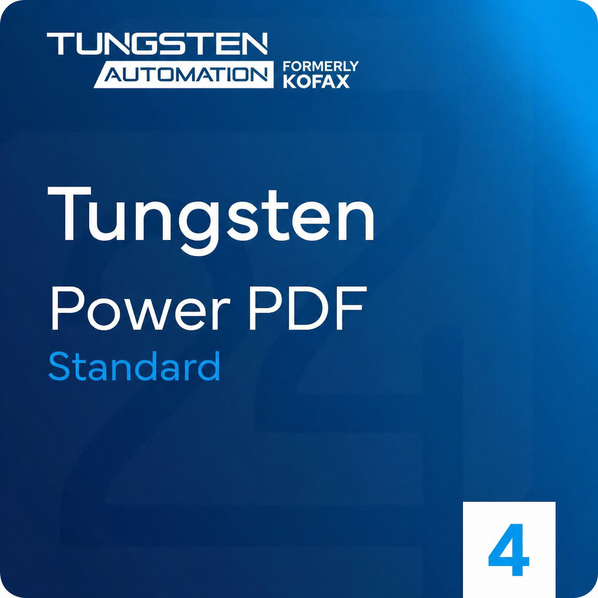 Tungsten Power PDF 4.0 Standard - Instant Download for Windows