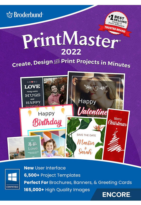 PrintMaster 2022 - Instant Download for Windows (1 Computer) - SoftwareCW - Authorized Reseller