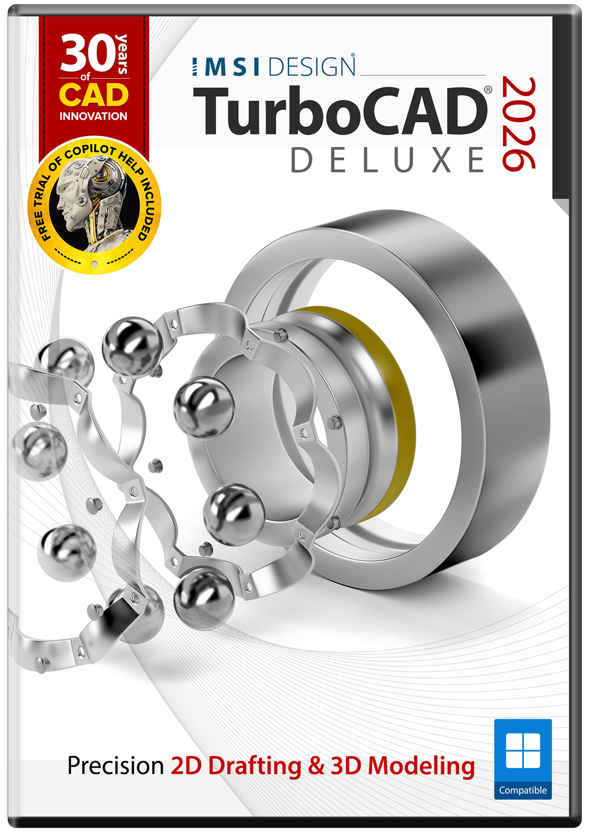 TurboCAD Deluxe 2026 - Instant Download for Windows