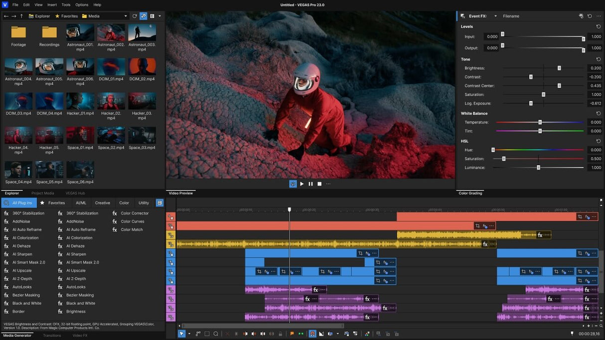 Magix Vegas Pro Suite 23 - Instant Download for Windows