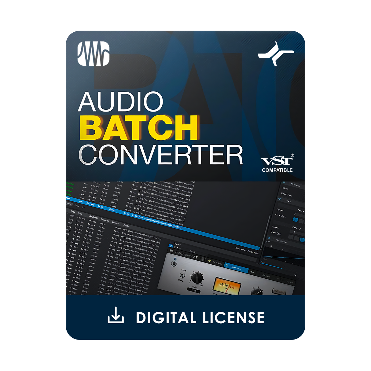PreSonus Audio Batch Converter - Instant Download for Windows and Mac