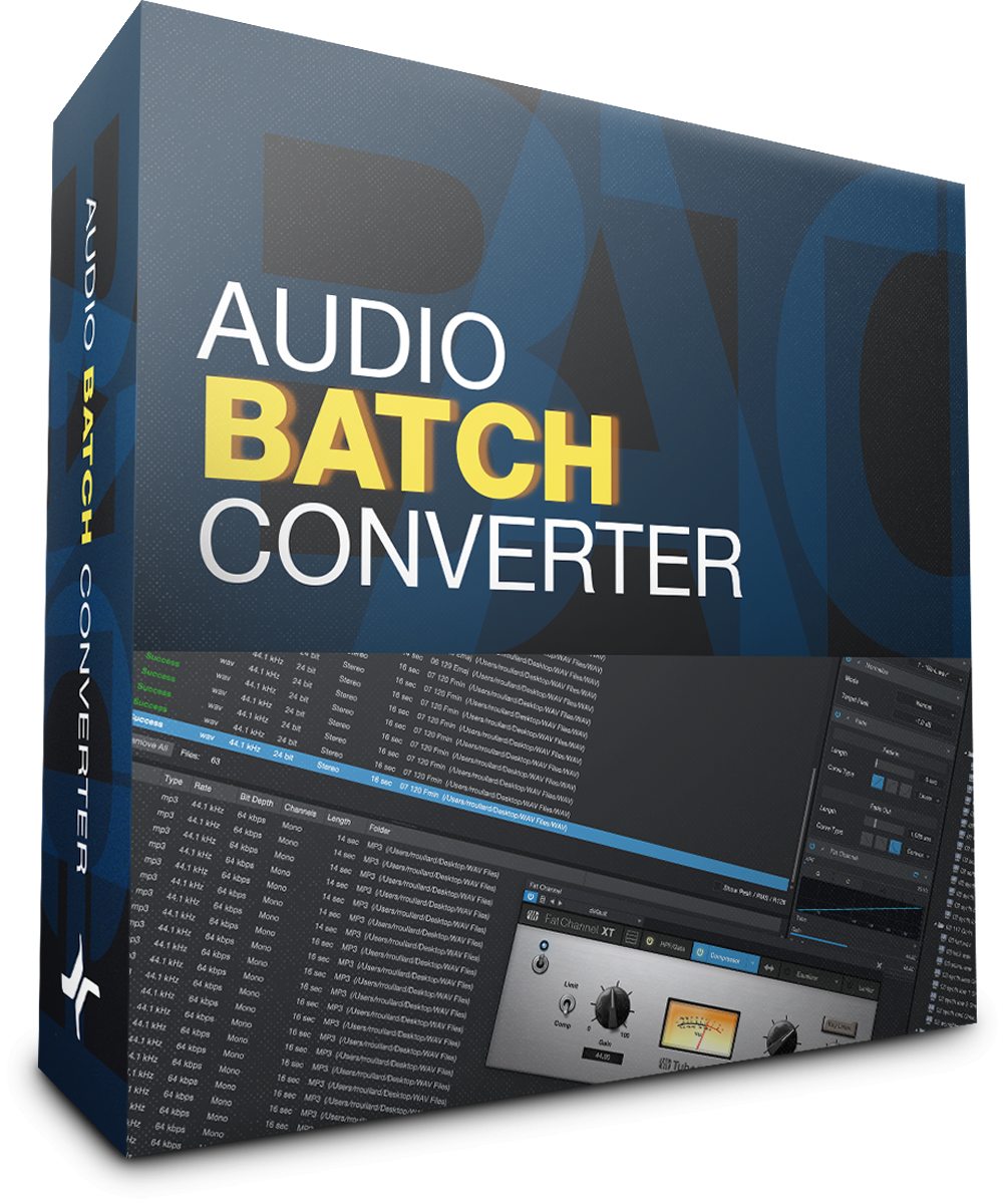 PreSonus Audio Batch Converter - Instant Download for Windows and Mac