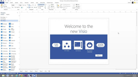 Microsoft Visio Standard 2019 - Instant Download for Windows (1 Computer) - SoftwareCW - Authorized Reseller