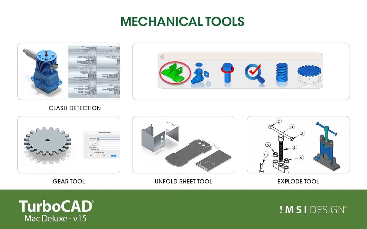 TurboCAD Mac Deluxe 2D/3D v15 - Instant Download for Mac