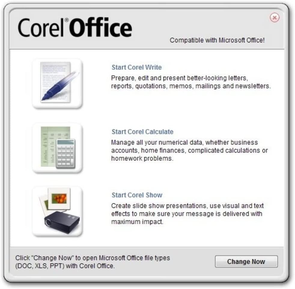 Corel Office Version 5 - Instant Download for Windows (1 Computer) - SoftwareCW - Authorized Reseller