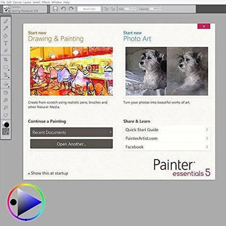 Corel Painter Essentials 5 - Instant Download for Windows (1 Computer) - SoftwareCW - Authorized Reseller
