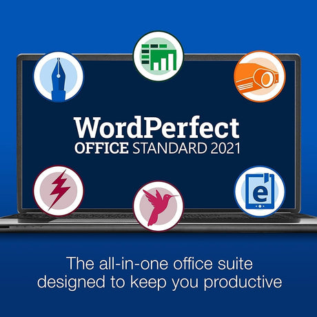 Corel WordPerfect Office 2021 Standard - Instant Download for Windows (1 Computer) - SoftwareCW - Authorized Reseller