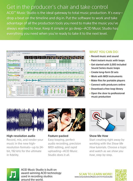 Magix Acid Music Studio 10 - Instant Download for Windows (1 Computer) - SoftwareCW - Authorized Reseller