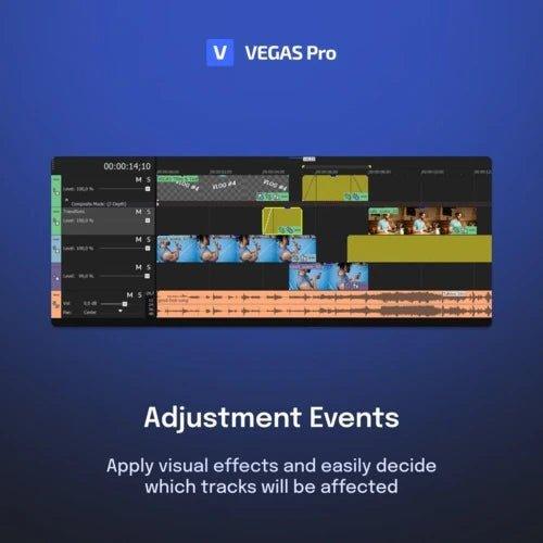 Magix Vegas Pro Edit 21 - Instant Download for Windows (1 Computer) - SoftwareCW - Authorized Reseller