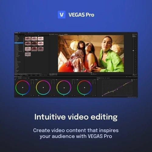 Magix Vegas Pro Post 21 - Instant Download for Windows (1 Computer) - SoftwareCW - Authorized Reseller