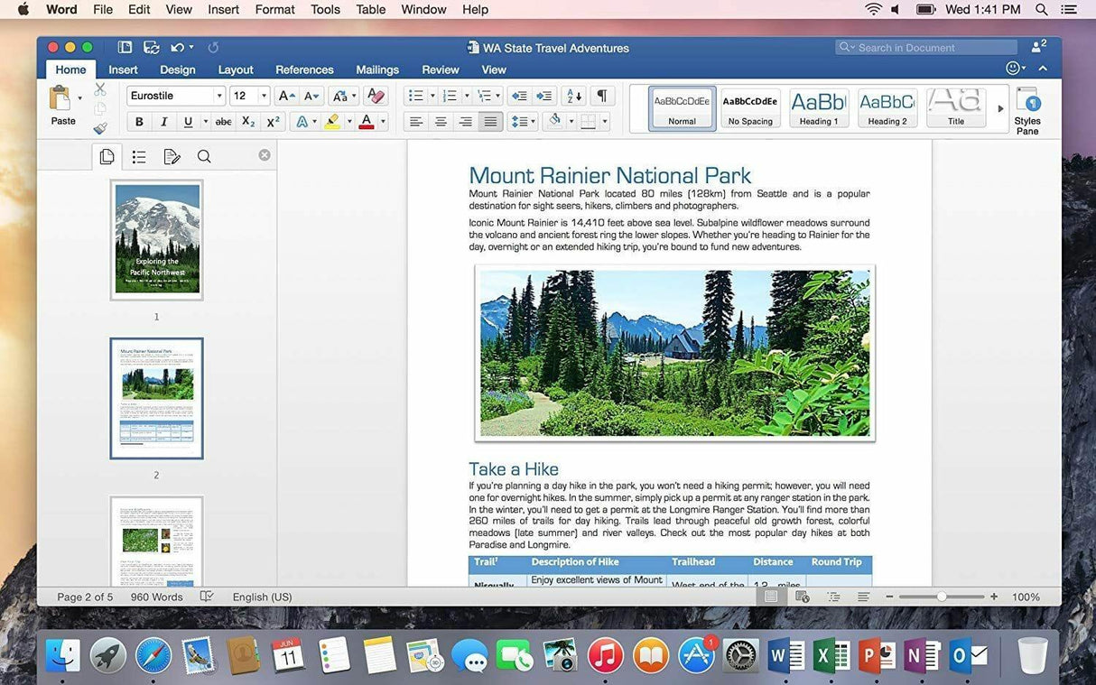 Microsoft Office Home and Business for Mac 2016 - Instant Download for Mac (1 Computer) - SoftwareCW - Authorized Reseller