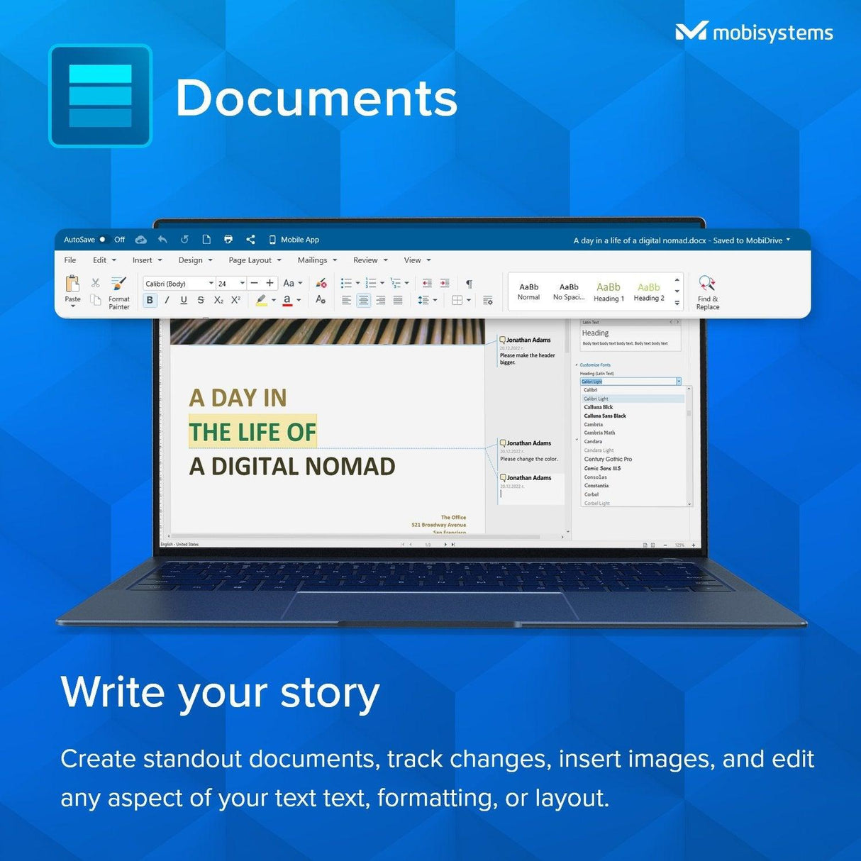MobiSystems OfficeSuite Home & Business 2023 - Instant Download for Windows (1 User) - SoftwareCW - Authorized Reseller