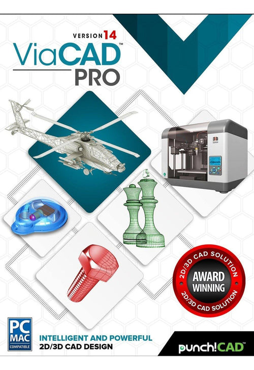 Punch!CAD ViaCAD Pro v14 - Instant Download for Windows