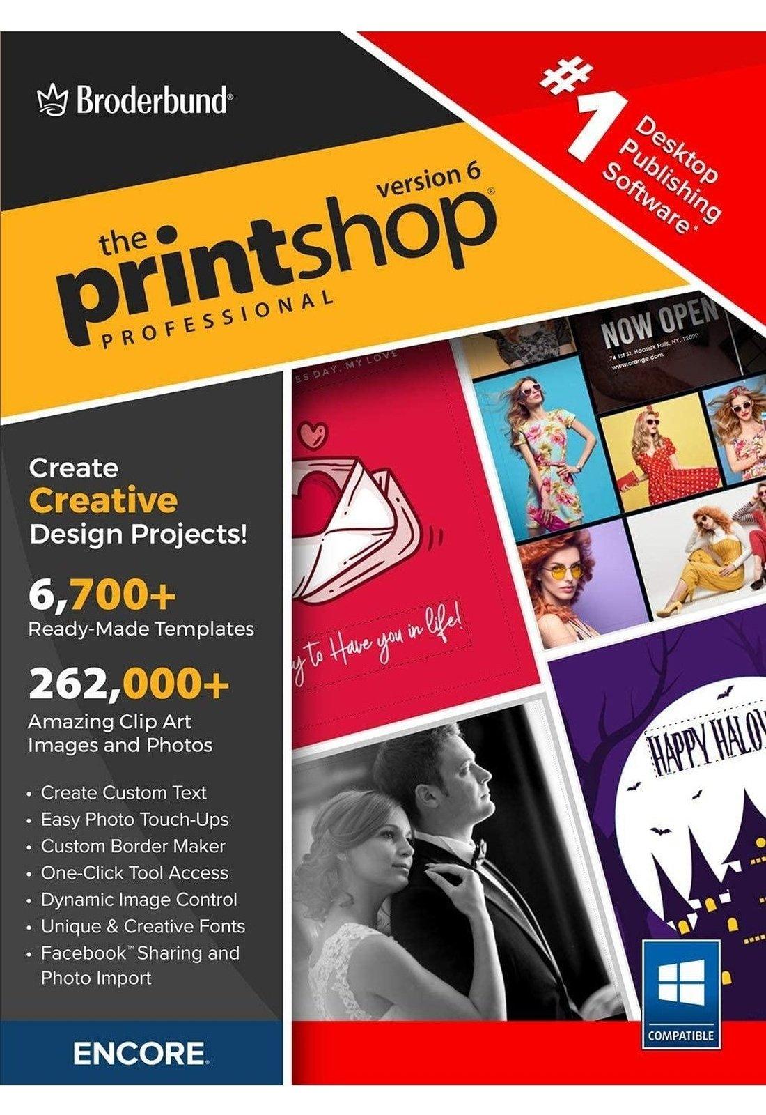 The Print Shop Professional 6.4 - Instant Download for Windows (1 Computer) - SoftwareCW - Authorized Reseller