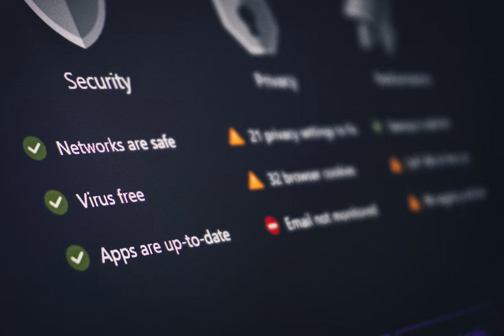 security status screen
