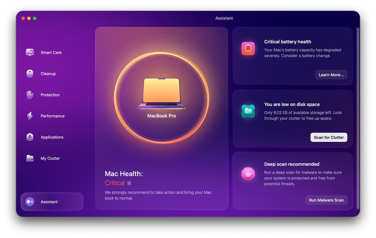 MacPaw CleanMyMac - Instant Download for Mac