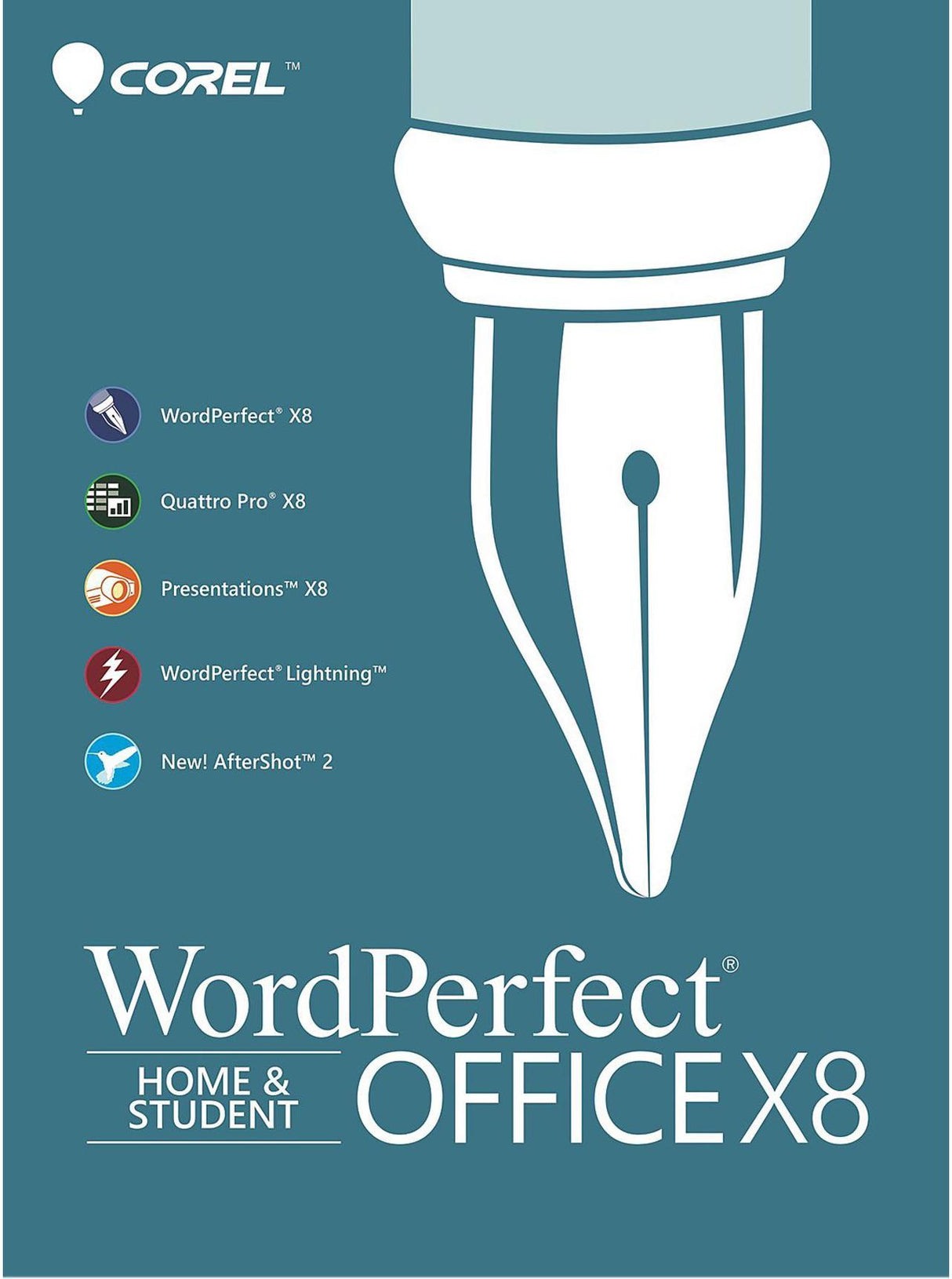 Corel WordPerfect Office X8 Home and Student - Instant Download for Windows