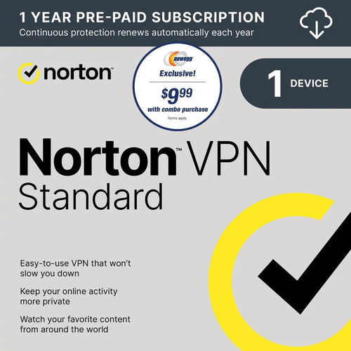 Norton VPN Standard - Instant Download for Windows and Mac