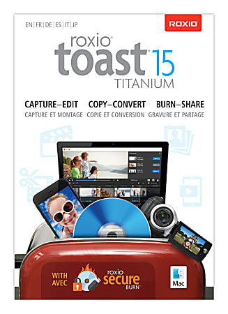 Roxio Toast 15 Titanium - Instant Download for Mac