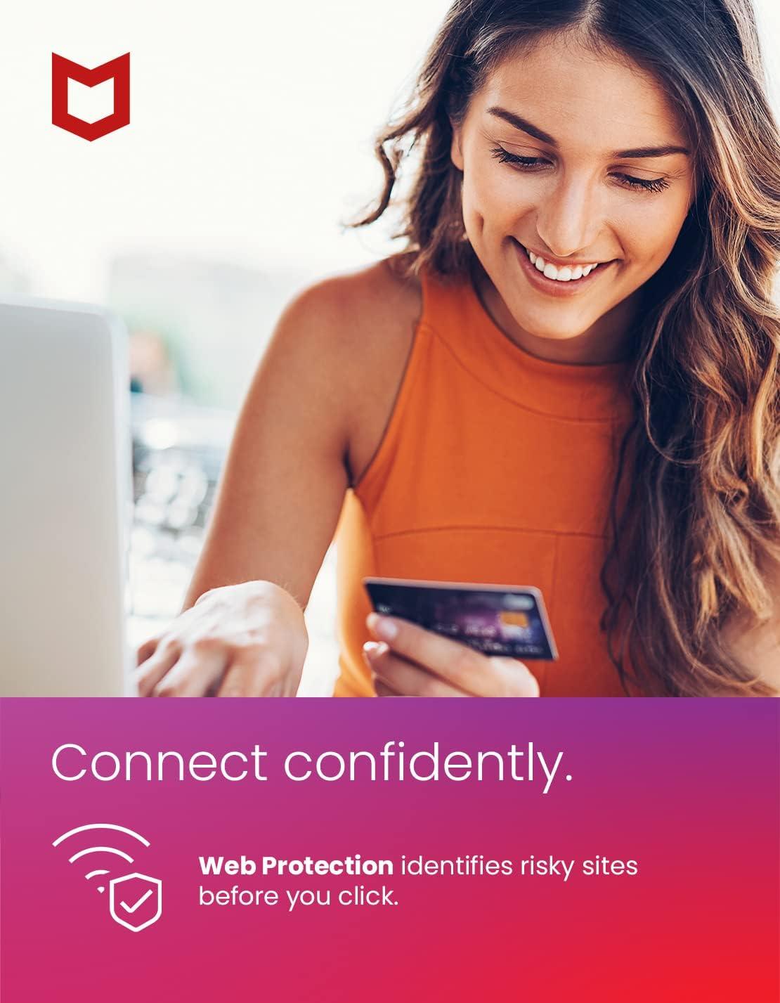 McAfee Internet Security - Instant Download for Windows and Mac (10 Computers)