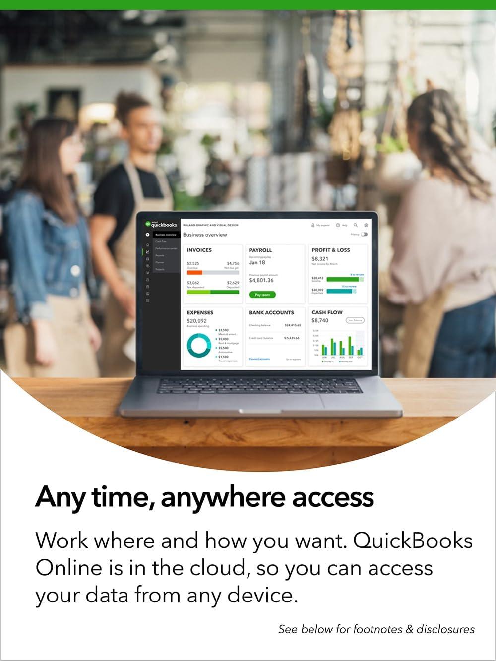 Quickbooks Online Plus - Instant Download for Windows and Mac (5 Users)