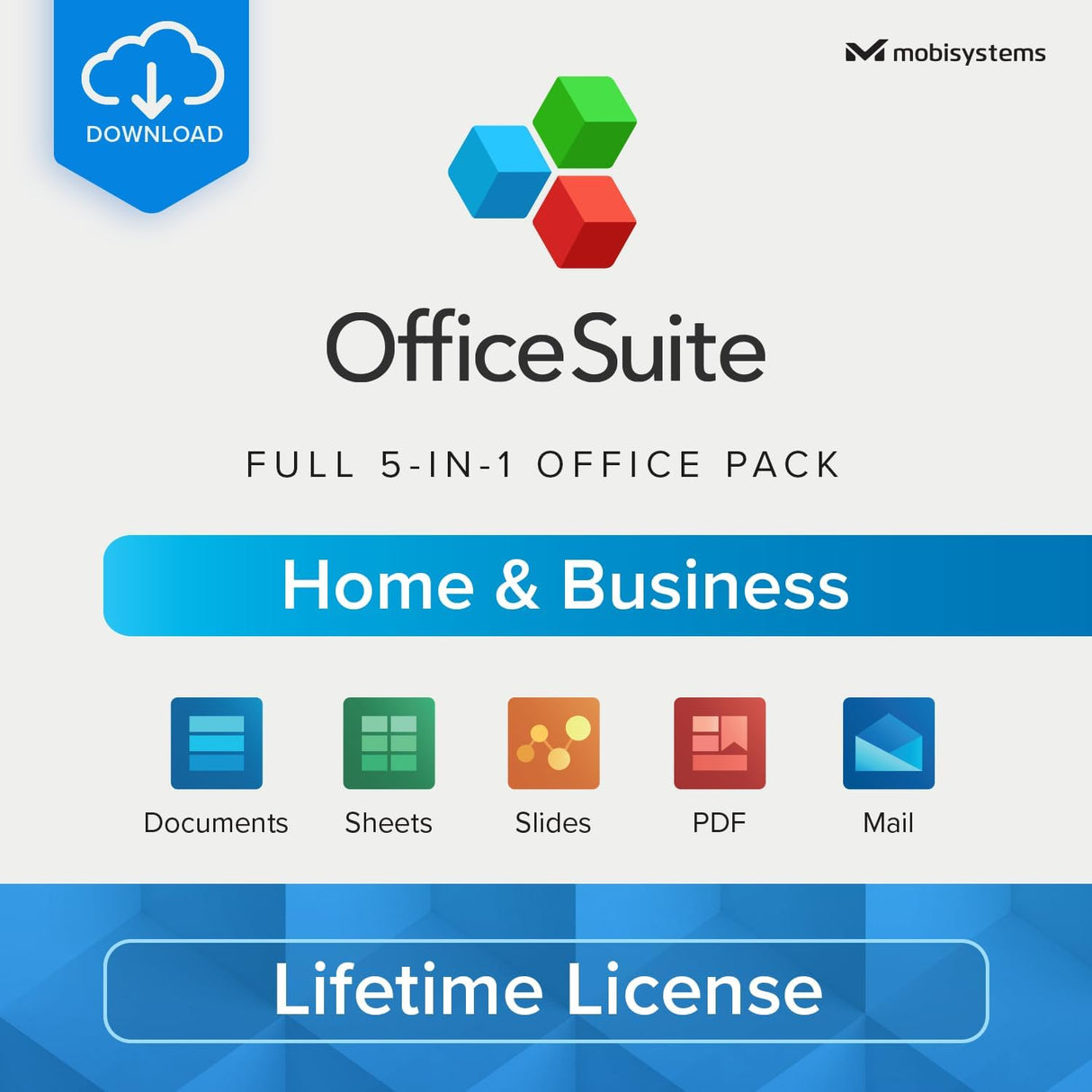 MobiSystems OfficeSuite Home & Business  - Instant Download for Windows (1 User)