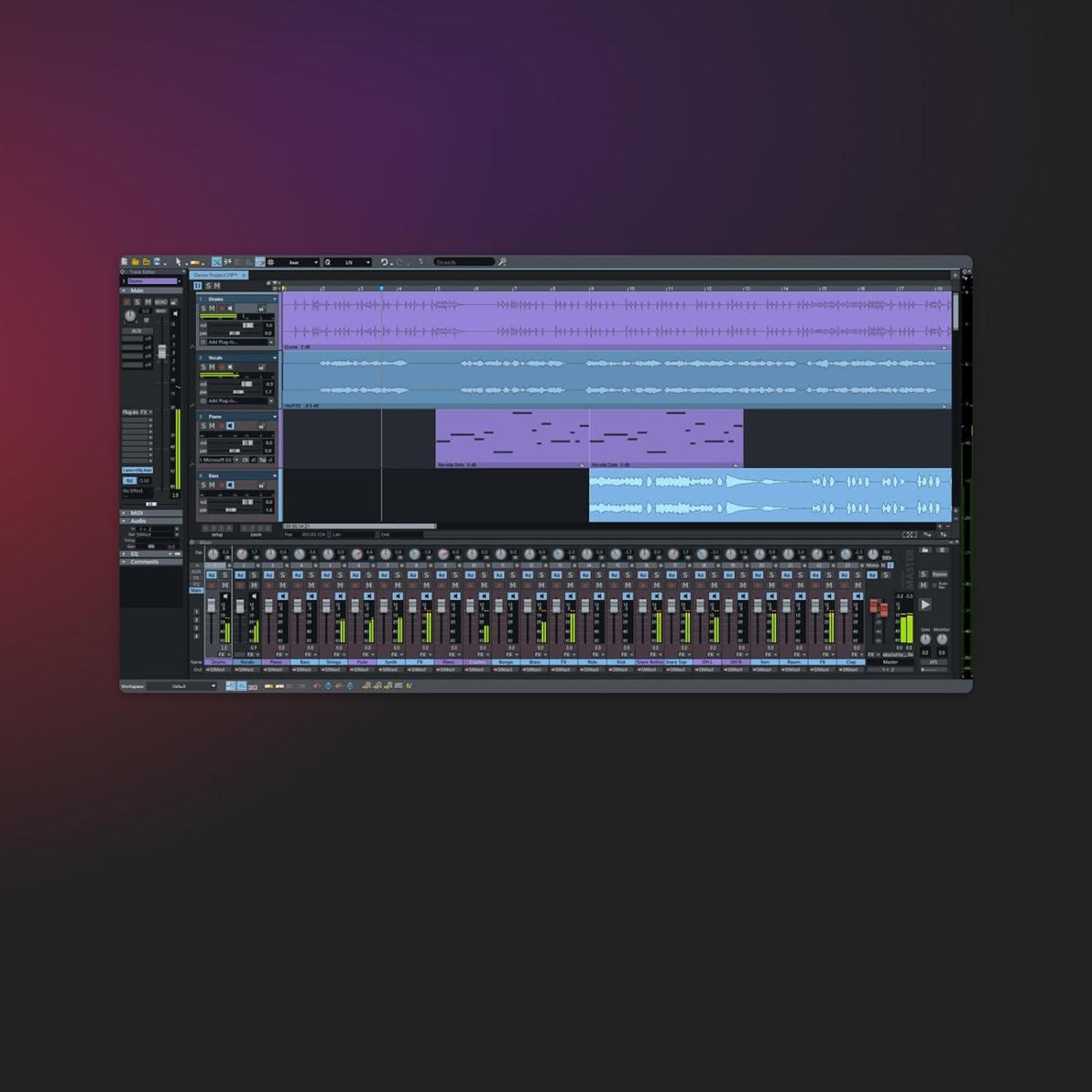Magix Samplitude Music Studio X8 - Instant Download for Windows (1 Computer) - SoftwareCW - Authorized Reseller