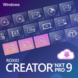 Roxio Creator NXT 9 Pro - Instant Download for Windows (1 Computer)