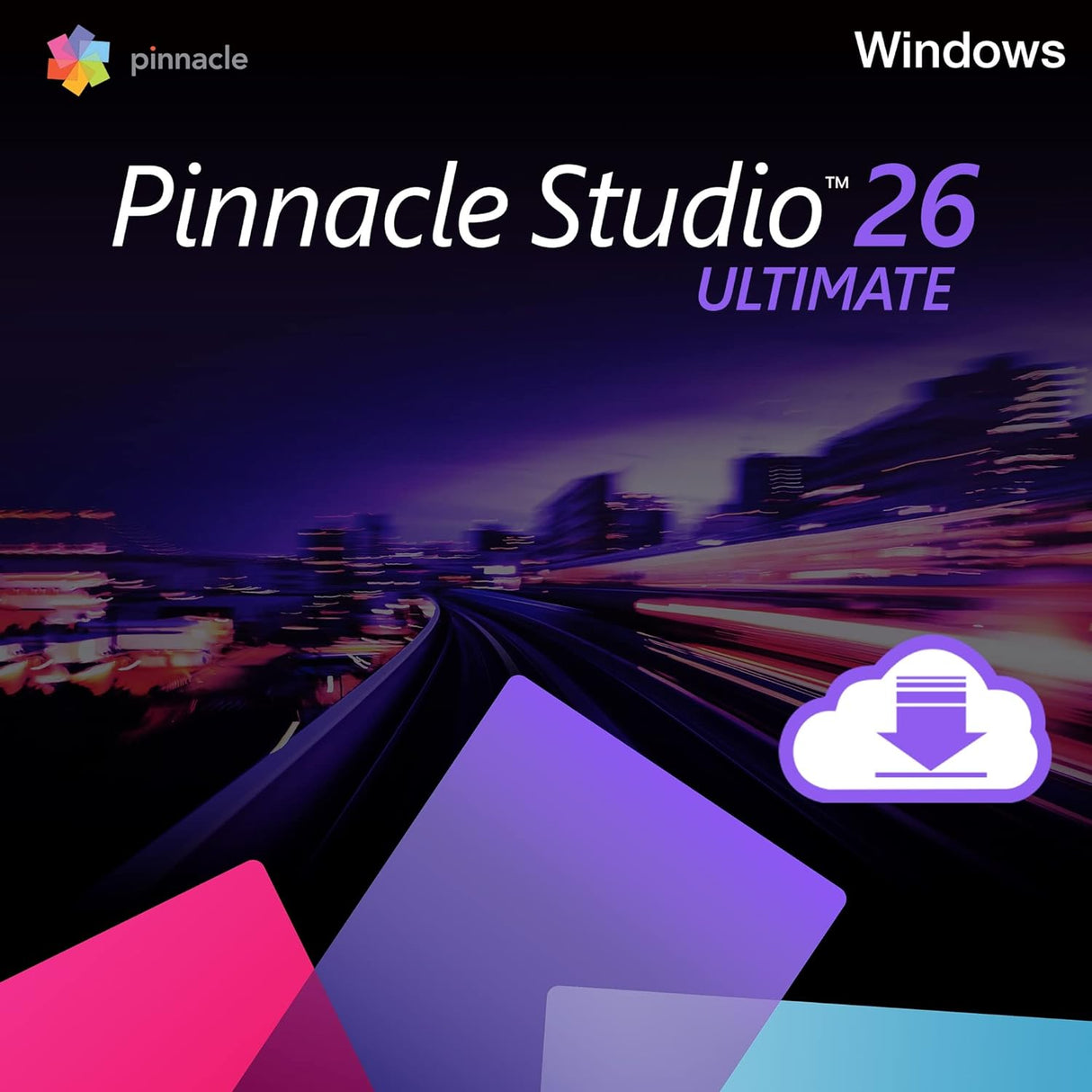 Pinnacle Studio 26 Ultimate - Instant Download for Windows (1 Computer)