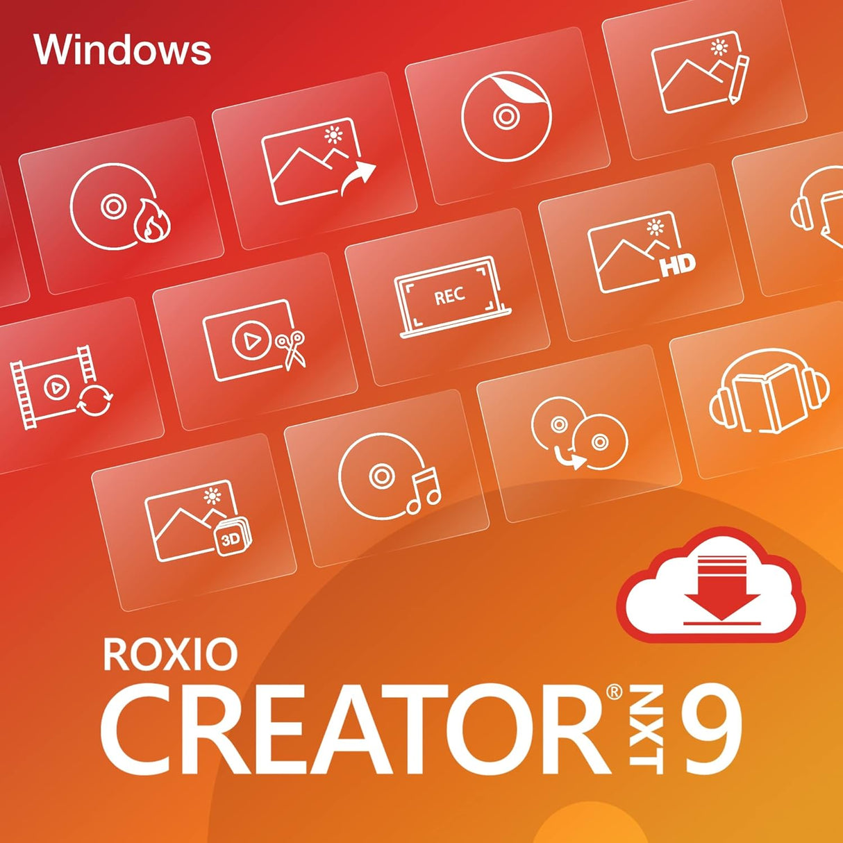 Roxio Creator NXT 9 - Instant Download for Windows (1 Computer)