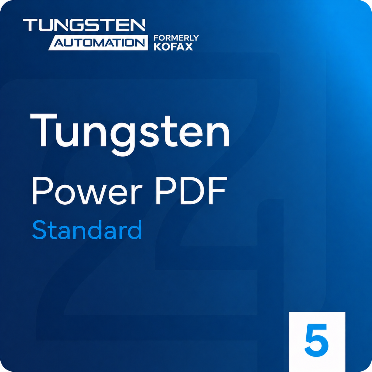 Tungsten Power PDF 5.0 Standard - Instant Download for Windows