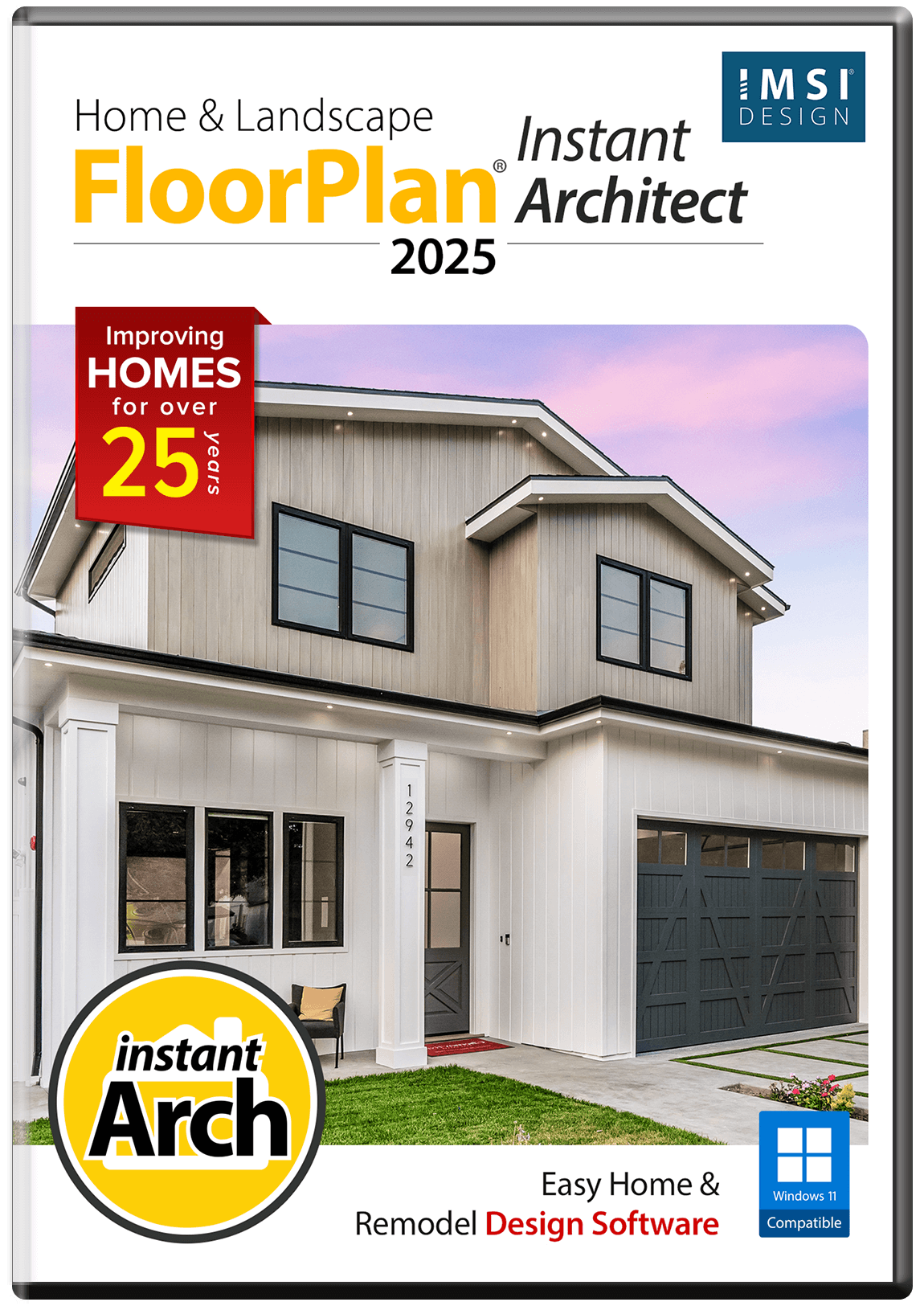 FloorPlan 2025 Home & Landscape Instant Architect - Instant Download for Windows