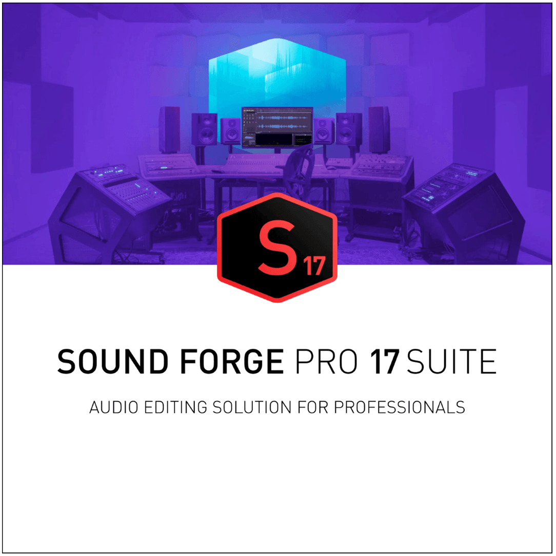 Magix Sound Forge Pro 17 Suite - Instant Download for Windows (1 Computer) - SoftwareCW - Authorized Reseller