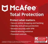 McAfee Total Protection - Instant Download for Windows and Mac