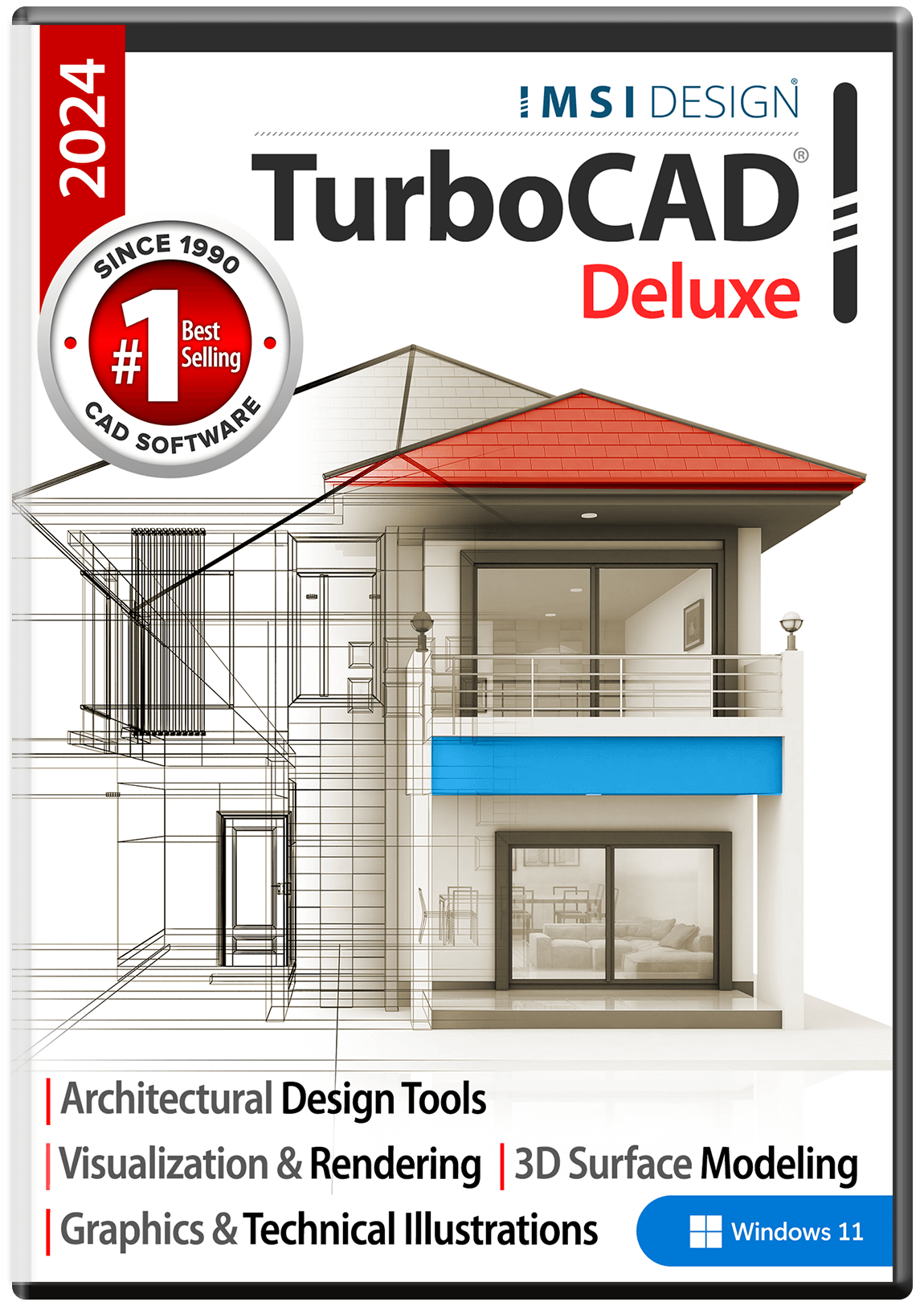 TurboCAD Deluxe 2024 - Instant Download for Windows