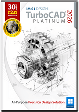 TurboCAD Platinum 2026 - Instant Download for Windows