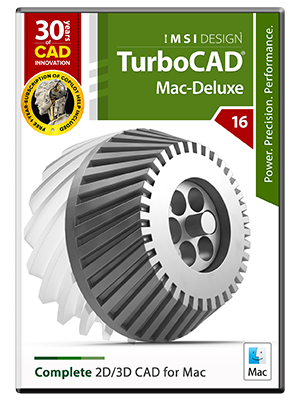 TurboCAD Mac Deluxe 2D/3D v16 - Instant Download for Mac
