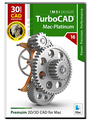 TurboCAD Mac Platinum v16 - Instant Download for Mac