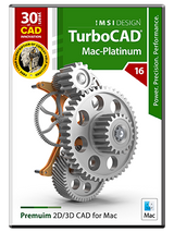 TurboCAD Mac Platinum v16 - Instant Download for Mac