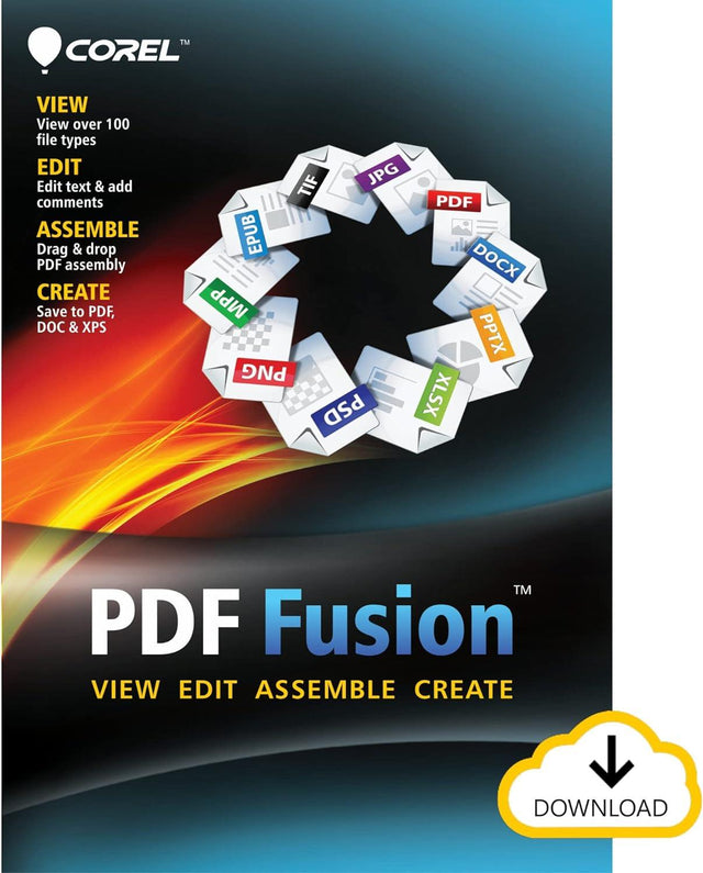 Corel PDF Fusion - Instant Download for Windows (1 Computer) - SoftwareCW - Authorized Reseller