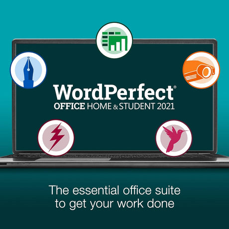 Corel WordPerfect Office 2021 Home and Student - Instant Download for Windows
