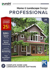 Punch! Home & Landscape Design Professional v25 - Instant Download for Windows