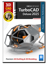 TurboCAD Deluxe 2025 - Instant Download for Windows
