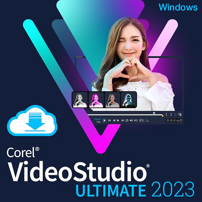 Corel VideoStudio Ultimate 2023 - Instant Download for Windows