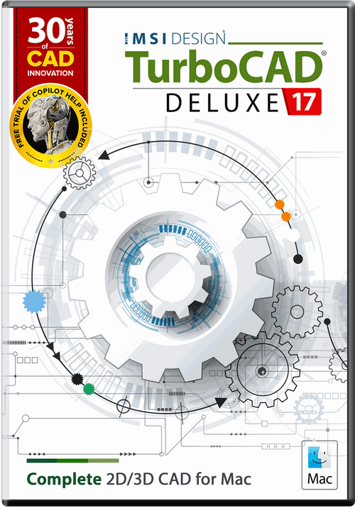 TurboCAD Mac Deluxe 2D/3D v17 - Instant Download for Mac