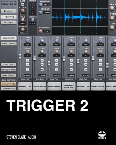 Steven Slate Drums Trigger 2 Platinum - Instant Download for Windows and Mac