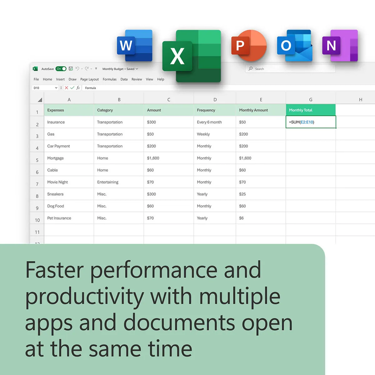 Microsoft Office Home and Business 2024 - Instant Download for Windows and Mac